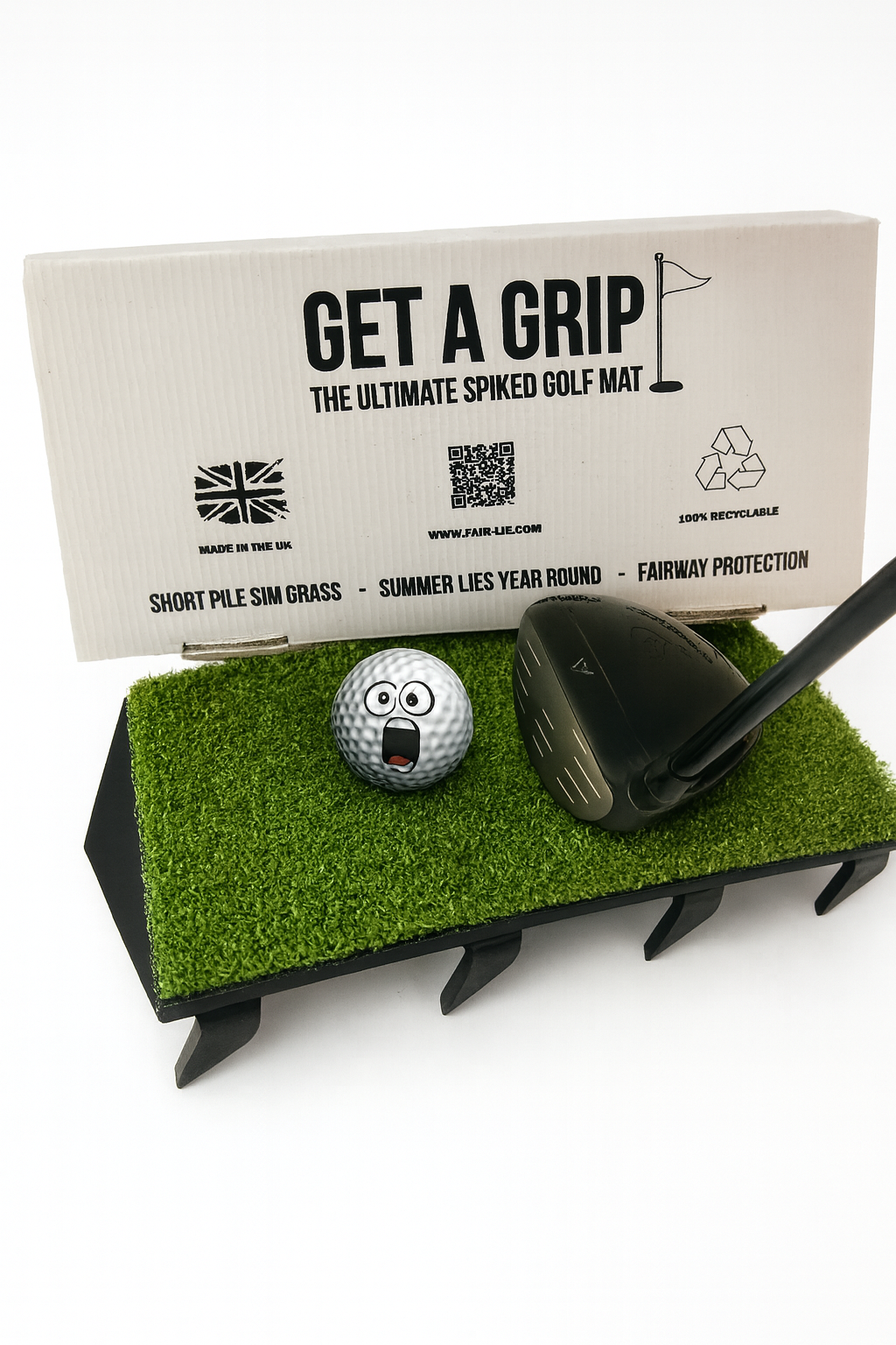 The Ultimate Quad Spiked Golf Mat