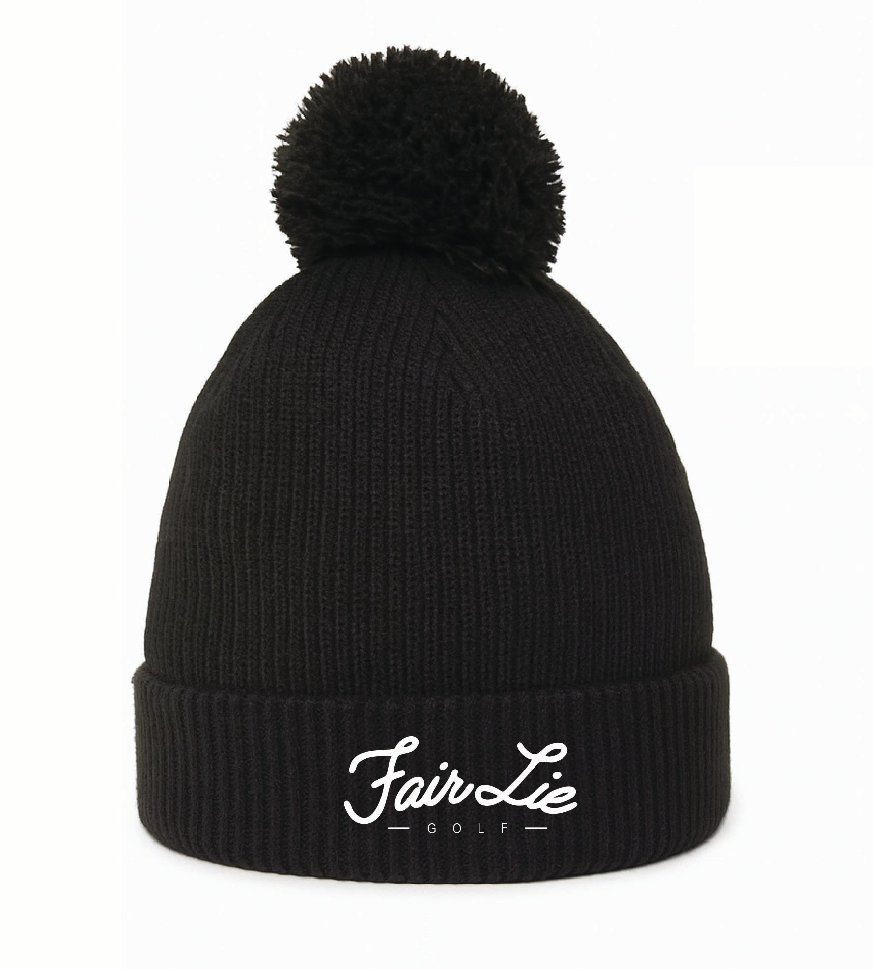 Black Pom Hat